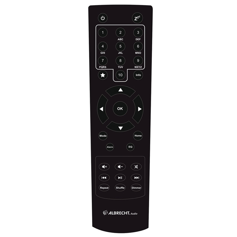 Albrecht DR 470 Internet Radio (Farbdisplay, WLAN, UKW, DLNA)