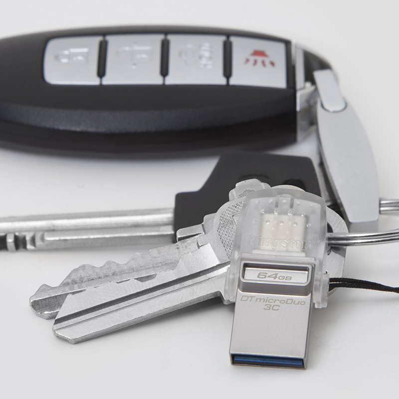 Kingston 64GB DT microDuo 3C USB3.0/3.1 USB-Stick
