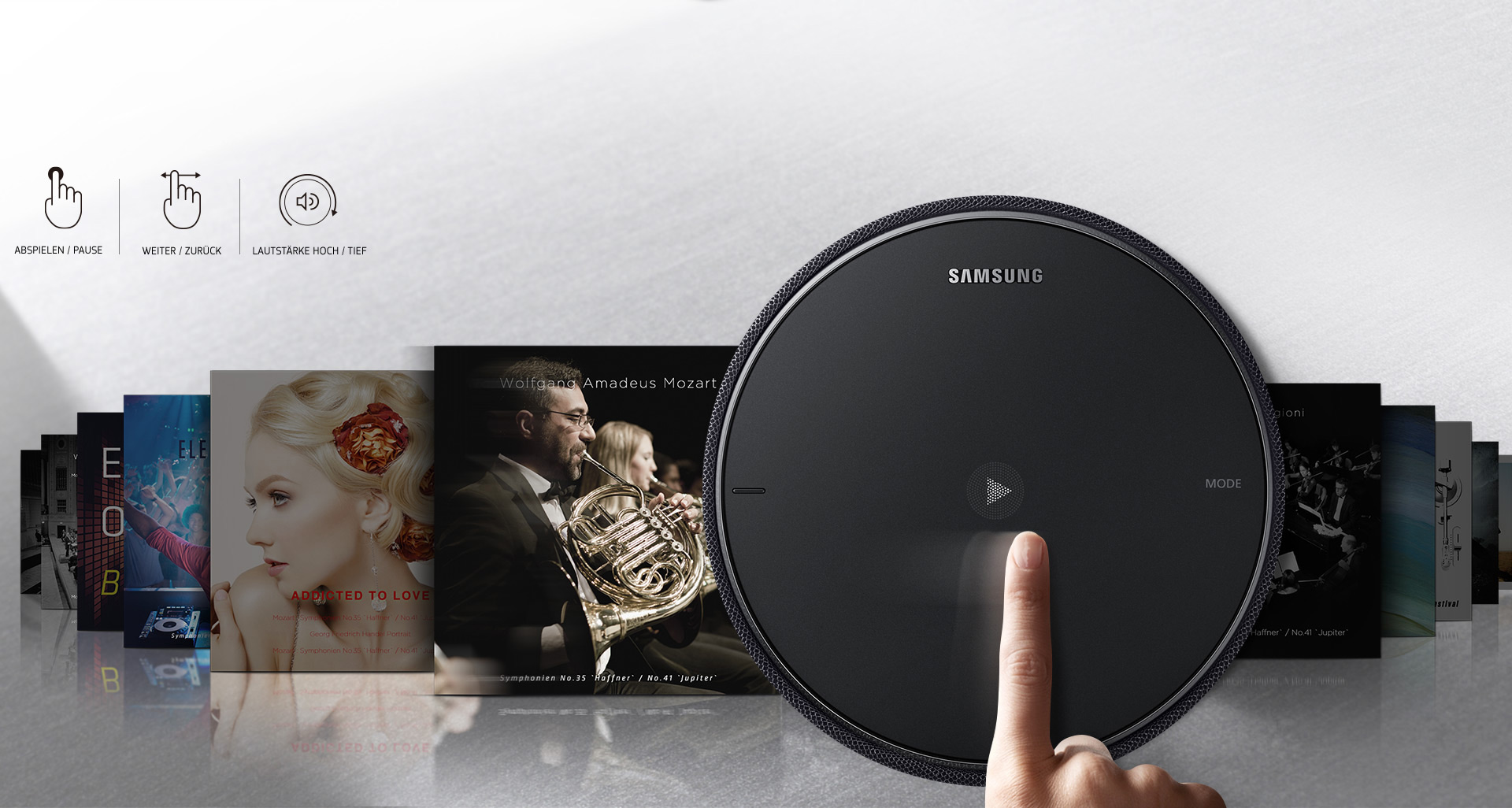 Samsung WAM3501/EN Wireless-360-Soundanlage creme (Premium-Modell)