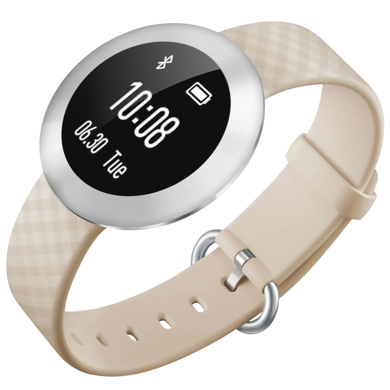Huawei Band Smartwatch mit kurzem Armband beige