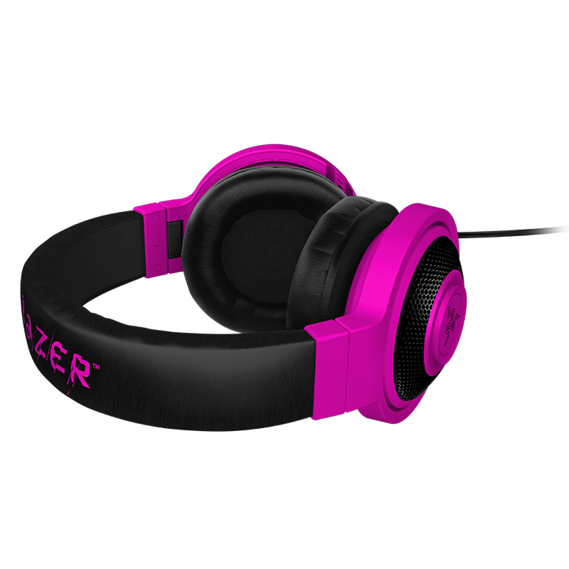 Razer Kraken Pro Neon Gaming Headset purple