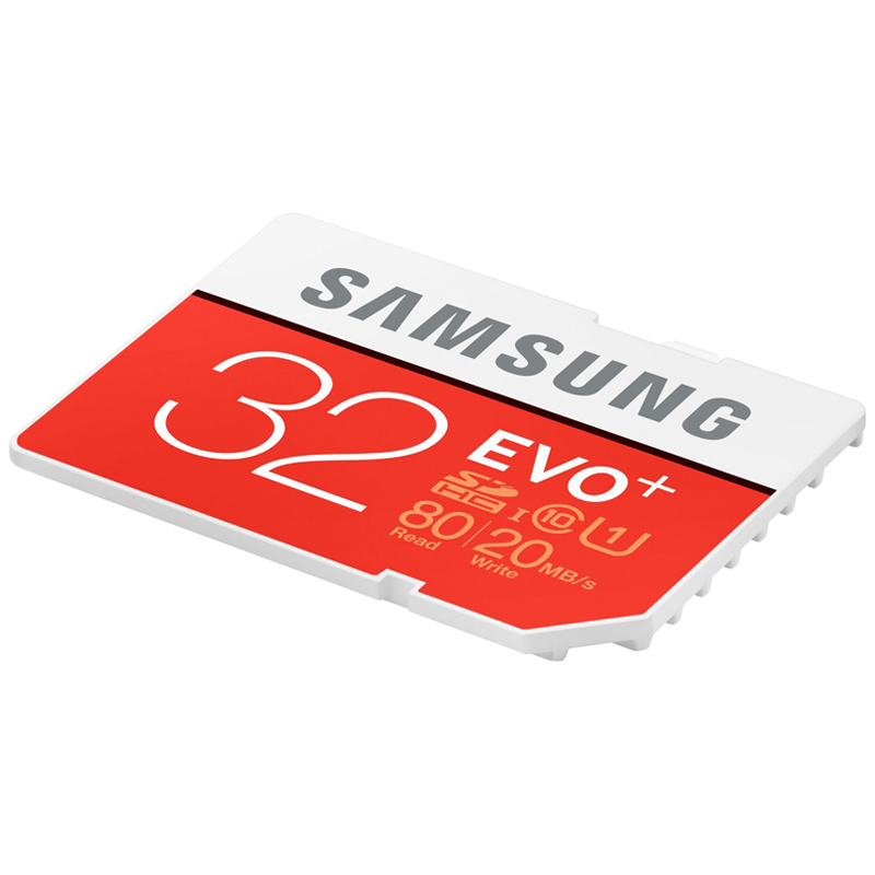 Samsung EVO+ 32GB SDHC Card 80MB/s