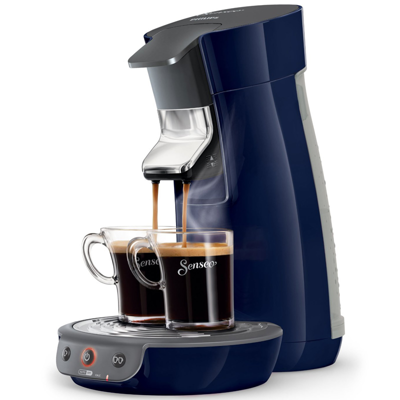 Philips Senseo HD7825/46 Viva Café Kaffeepadmaschine brombeerblau