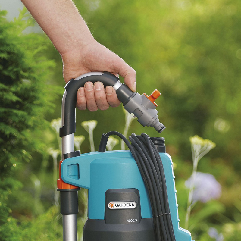 GARDENA 1742-20 Comfort Regenfasspumpe 4000/2 automatic