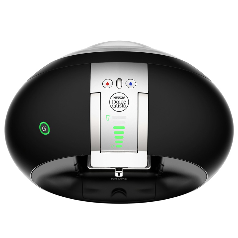 Krups KP 5108 Nescafé Dolce Gusto Circolo Kaffeekapselmaschine schwarz matt