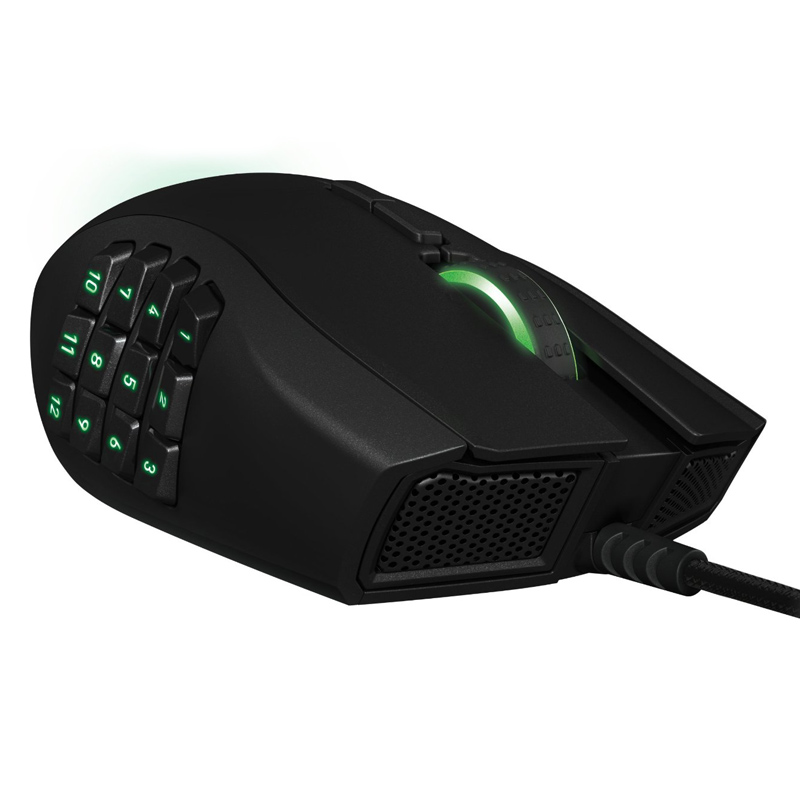 Razer Naga Gaming Maus für Linkshänder schwarz