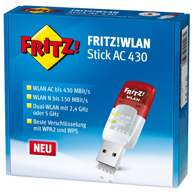 AVM FRITZ!WLAN USB Stick AC 430