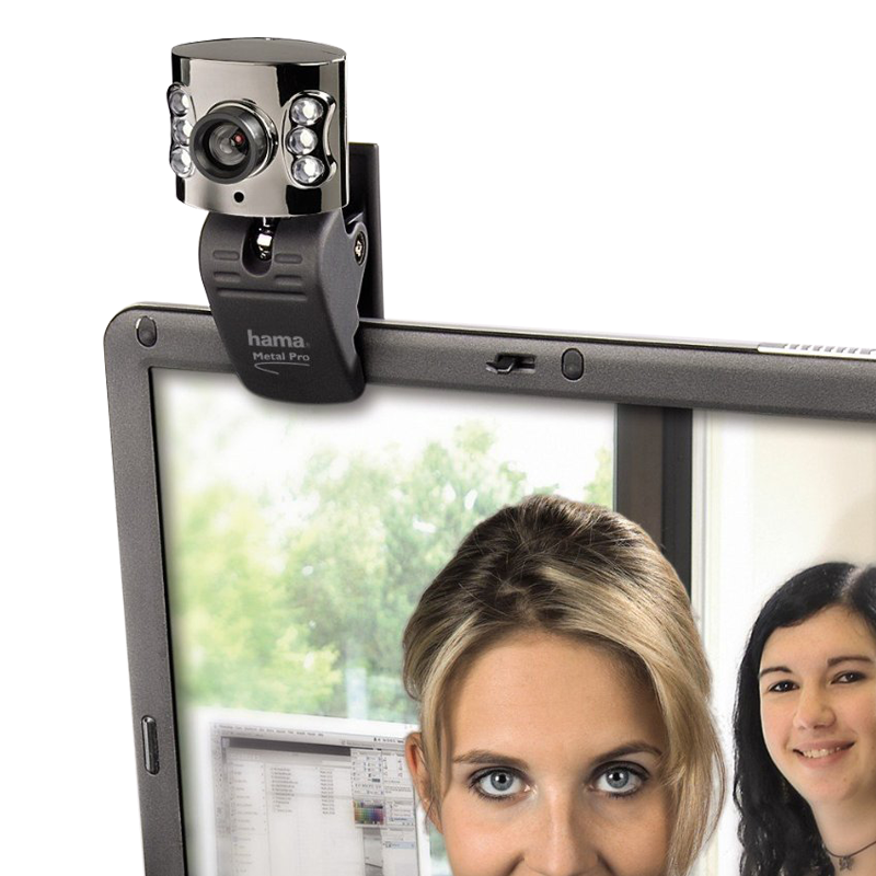Hama Webcam Metal Pro