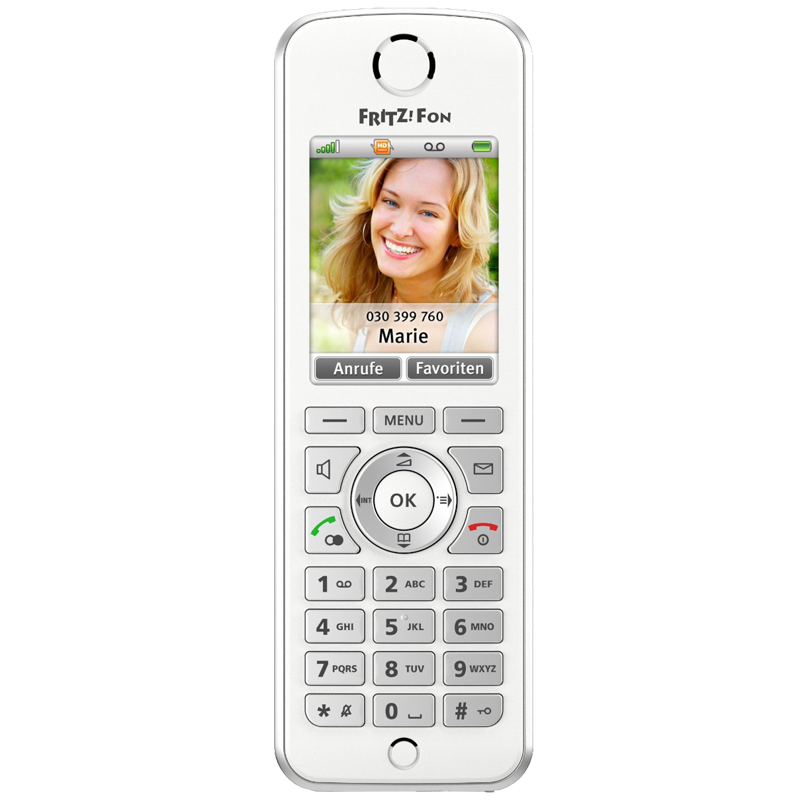 AVM FRITZ!Fon C4 DECT-Schnurlostelefon f. FRITZ!Box