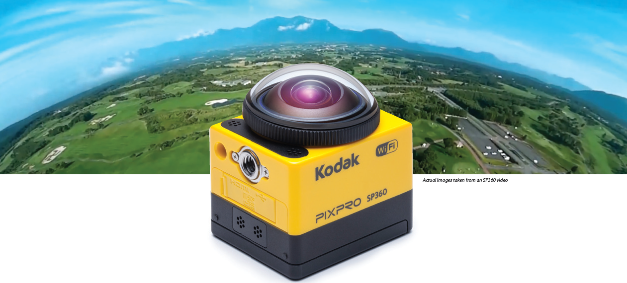 Kodak Pixpro SP360 Explorer Kit 360° Action-Cam