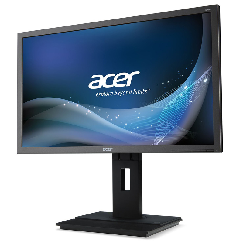 Acer B246HLymdpr 61 cm (24 Zoll) LED-Monitor dunkelgrau