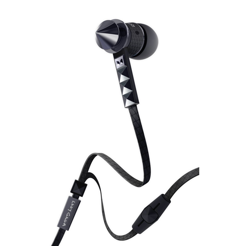 Beats Dr. Dre Monster Heartbeats by Lady Gaga black