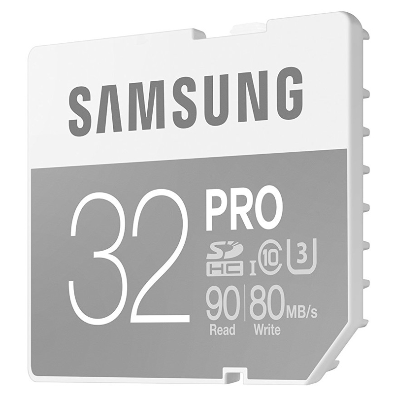 Samsung PRO 32GB SDHC Card 90MB/s UHS-I Grade 3