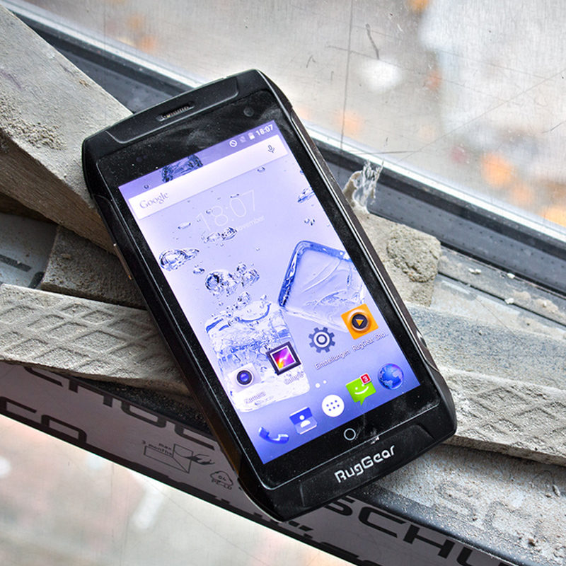 RugGear RG730 Outdoor Smartphone schwarz