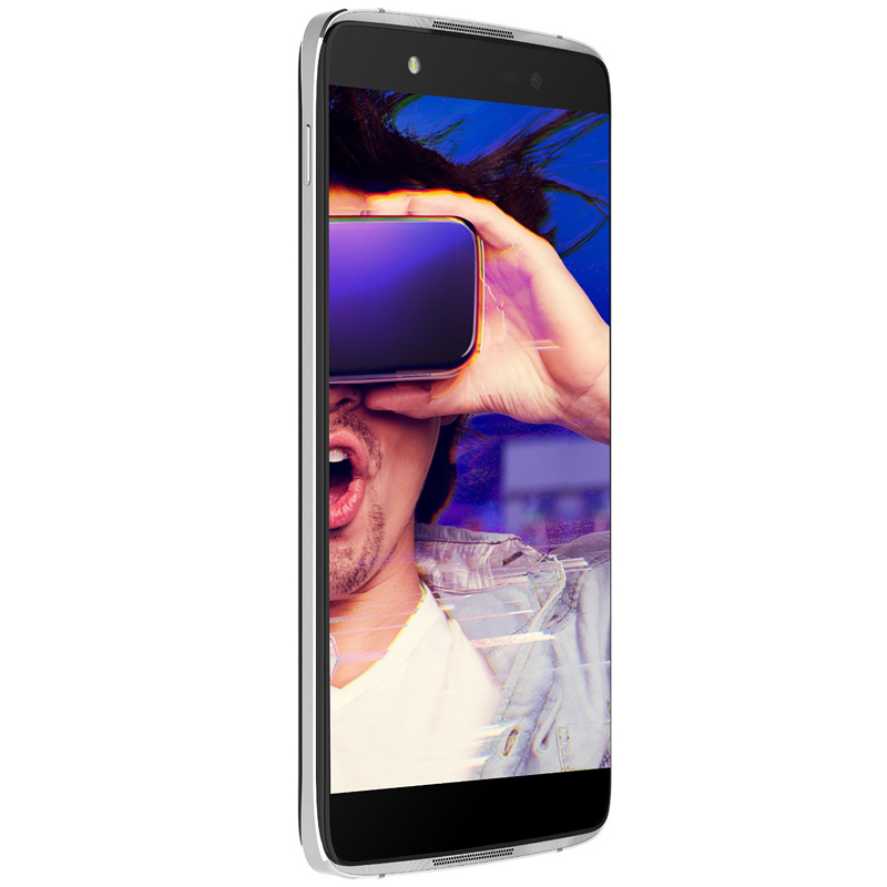 Alcatel Idol 4+ Smartphone metal silber inkl. VR-Brille