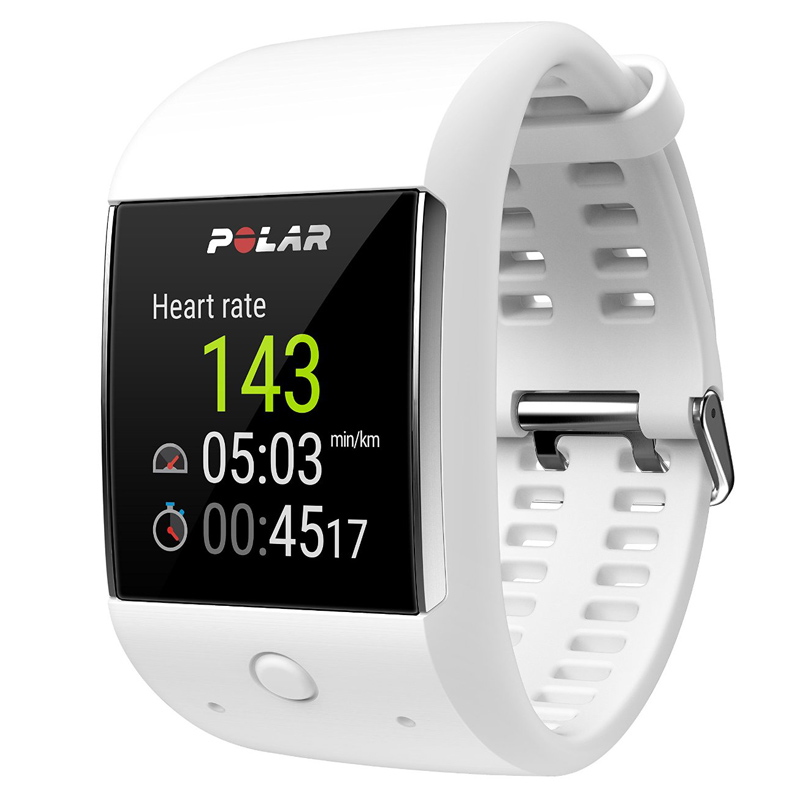 Polar M600 Fitness-Armband weiß