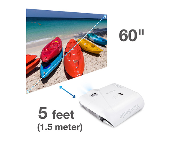 ViewSonic LightStream PJD7830HDL Heimkino DLP-Projektor