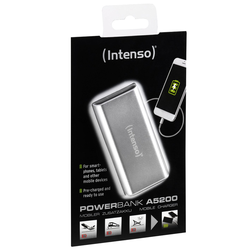 Intenso Powerbank A5200 mAh silber
