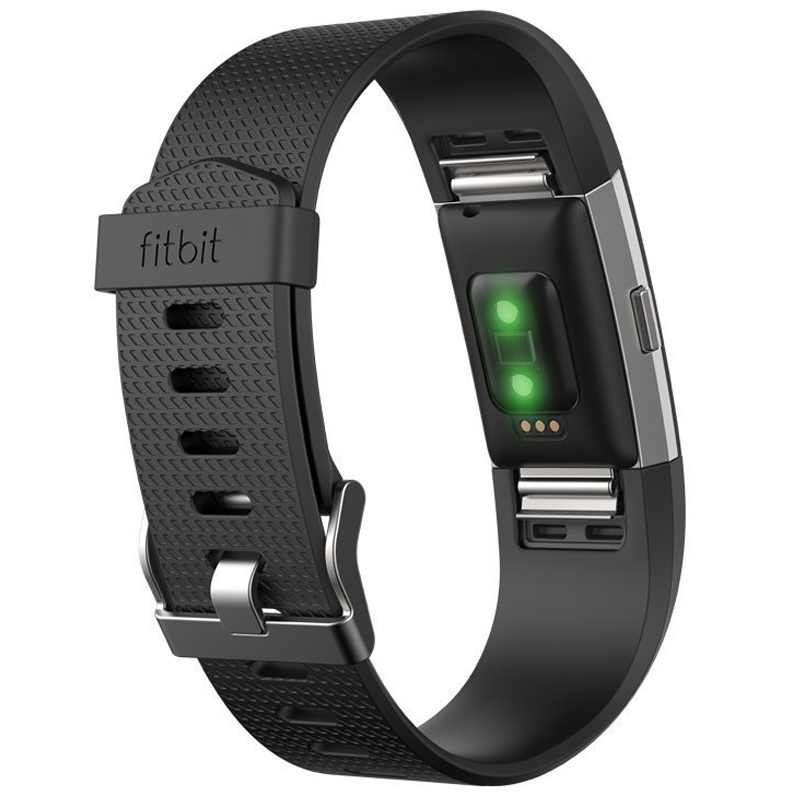 Fitbit Charge 2 Fitnessarmband Small schwarz