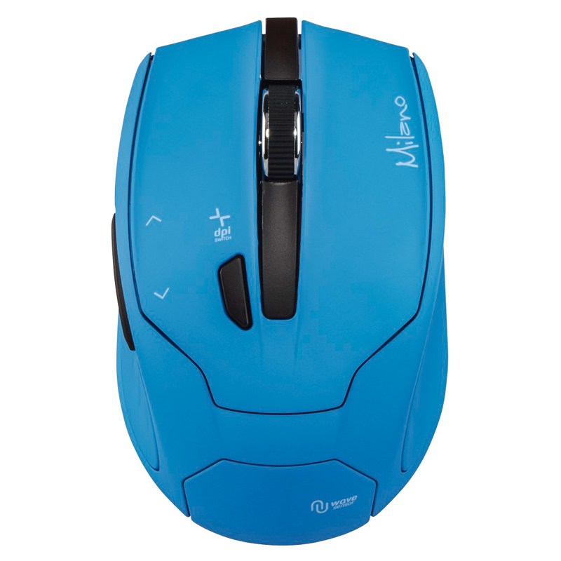 Hama Kompakte Funkmaus "Milano" Blau