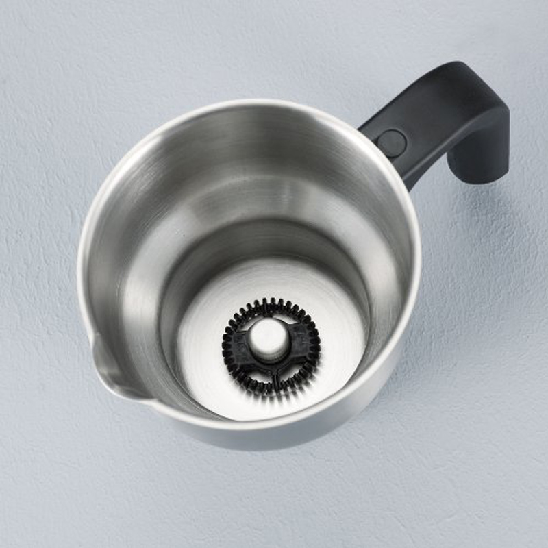 Severin SM 9495 Milchaufschäumer Edelstahl/schwarz