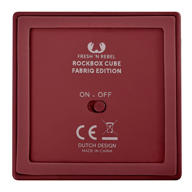 Fresh 'n Rebel Rockbox Cube portable Bluetooth Lautsprecher Ruby