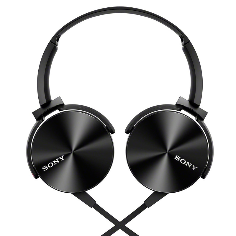 Sony MDR-XB450APB Extra-Bass Kopfhörer schwarz