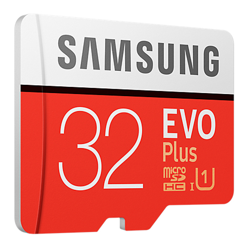 Samsung EVO+ 32GB microSDHC Card 2017 mit Adapter
