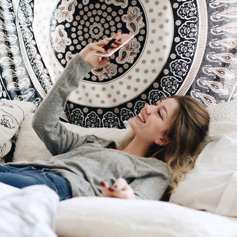 Happy Strappy Smartphone Fingerhalter ganz rosegold