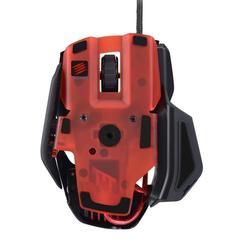 Mad Catz R.A.T. TE Gaming Maus schwarz glänzend Ausstellungsgerät