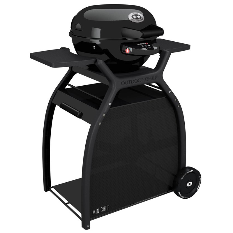 Outdoorchef P-420 E Minichef + Station Elektrokugelgrill schwarz
