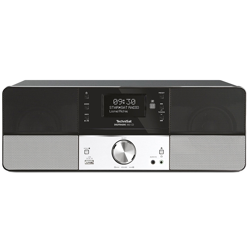 TechniSat DigitRadio 360 CD-Digitalradio schwarz
