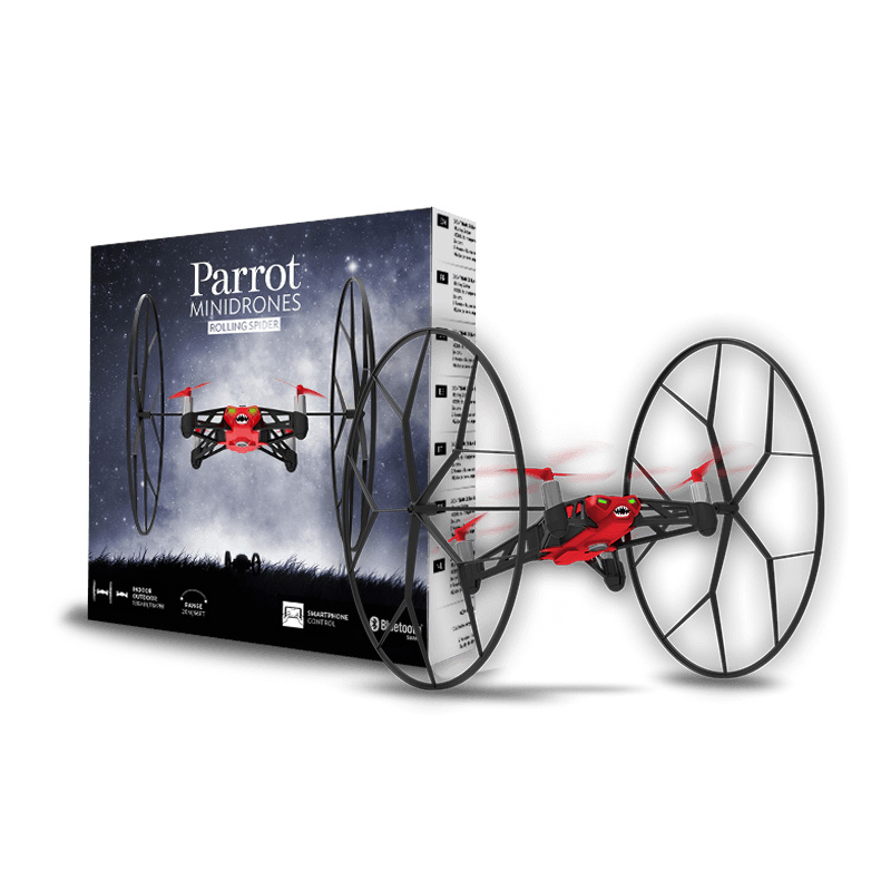 Parrot ROLLING SPIDER Rot B-Ware