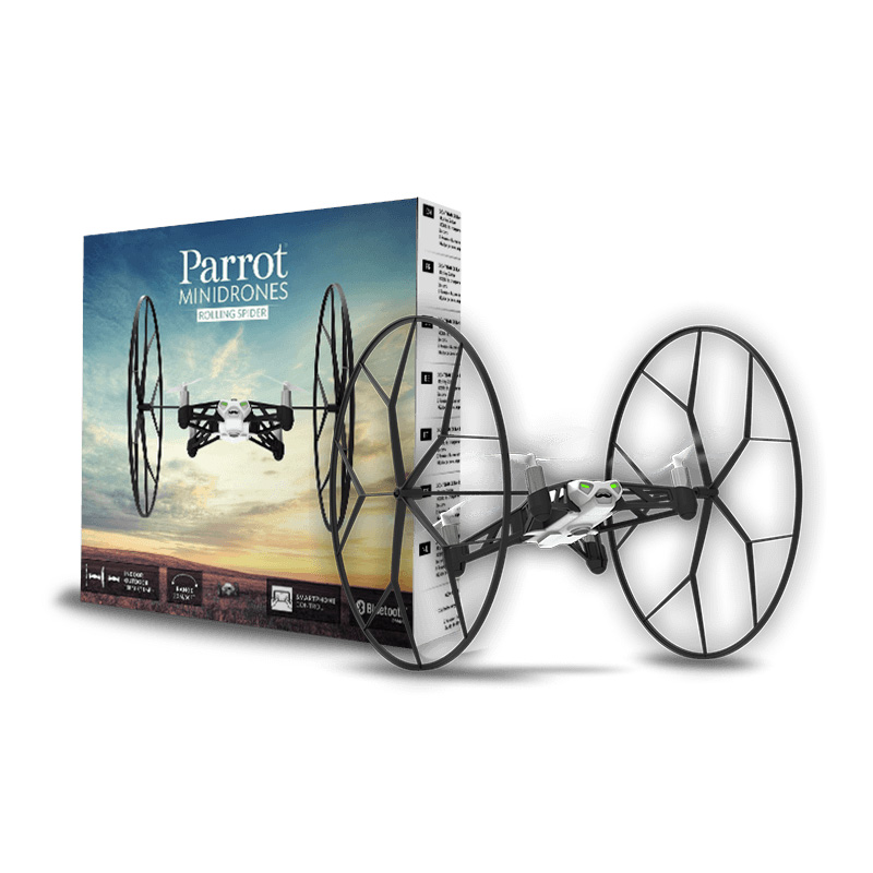 Parrot Minidrones Rolling Spider Weiss