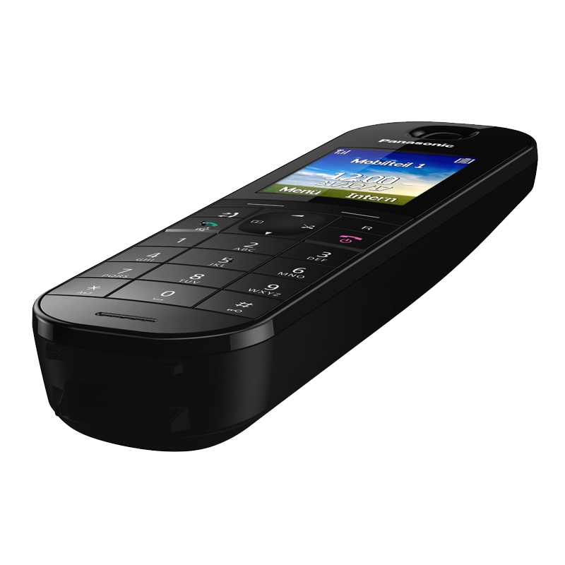 Panasonic KX-TGQ400GB IP-Telefon schwarz