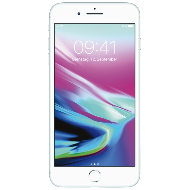 Apple iPhone 8 Plus 256GB Silber Vorderseite