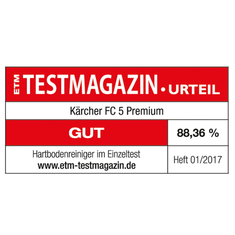Kärcher FC 5 Premium Bagless Hartbodenreiniger