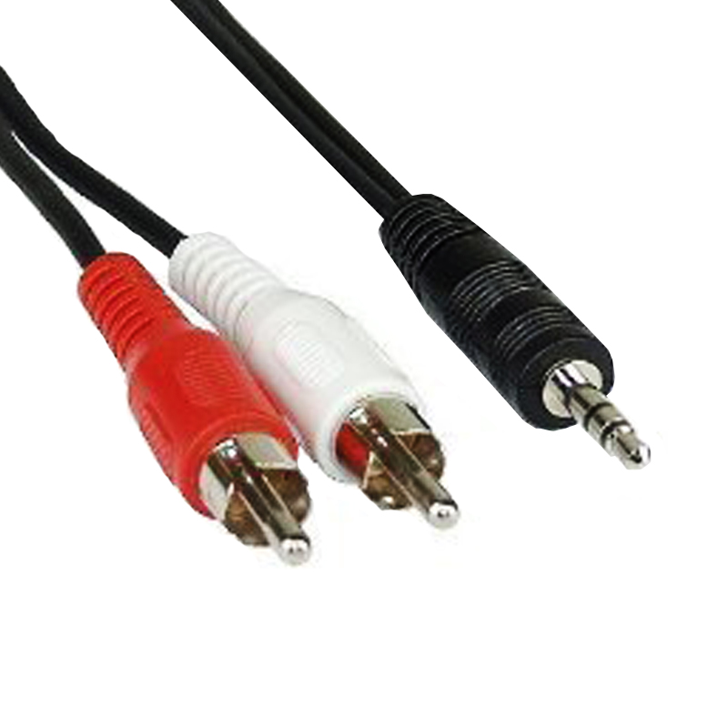 Hama Verbindungskabel 3,5 mm Klinkenstecker 0,5m