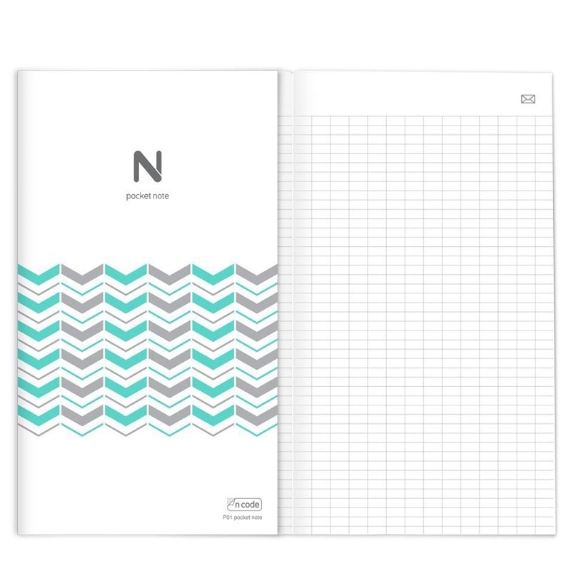 NEOLAB 5x Pocket Notebook Gitterlinien