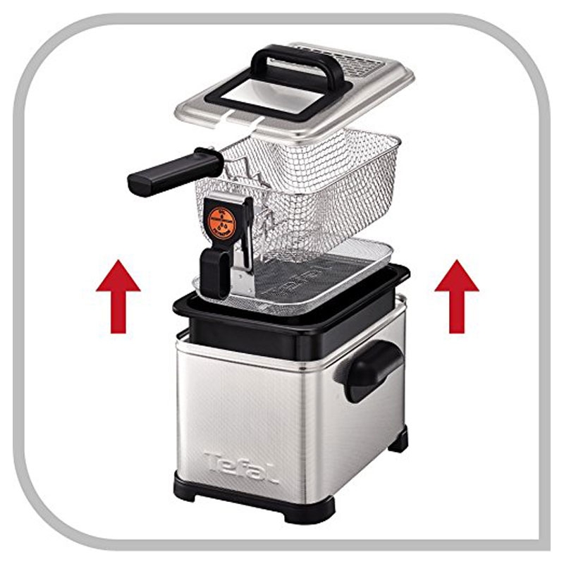 Tefal FR5101 Fritteuse Filtra Pro Inox and Design