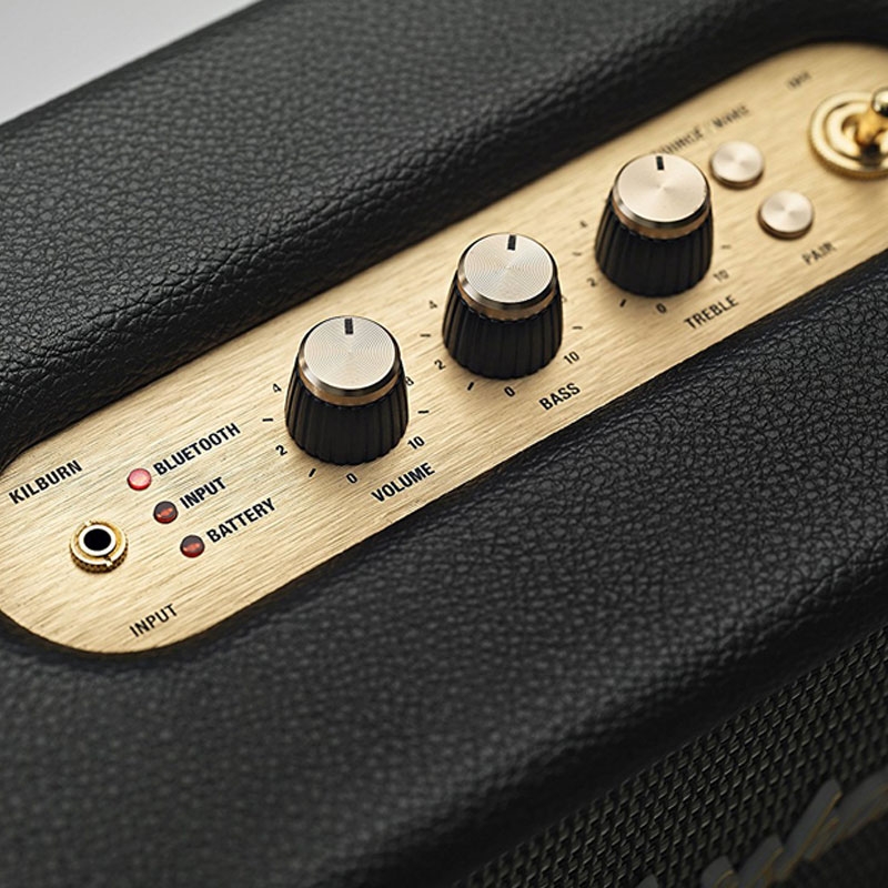 Marshall Kilburn portabler Bluetooth Lautsprecher schwarz (2. Wahl)