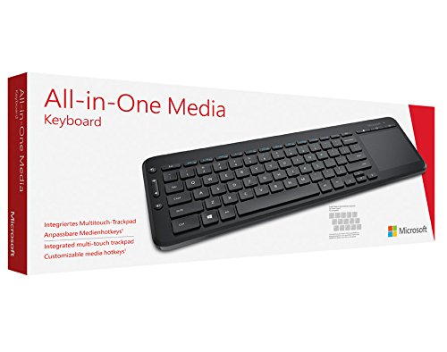 Microsoft All-in-One Media Keyboard schwarz