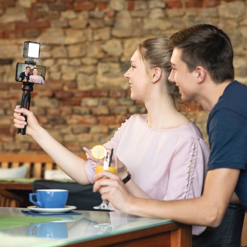 Hama LED-Leuchte 49 BD für Smartphones, Foto- und Videokameras