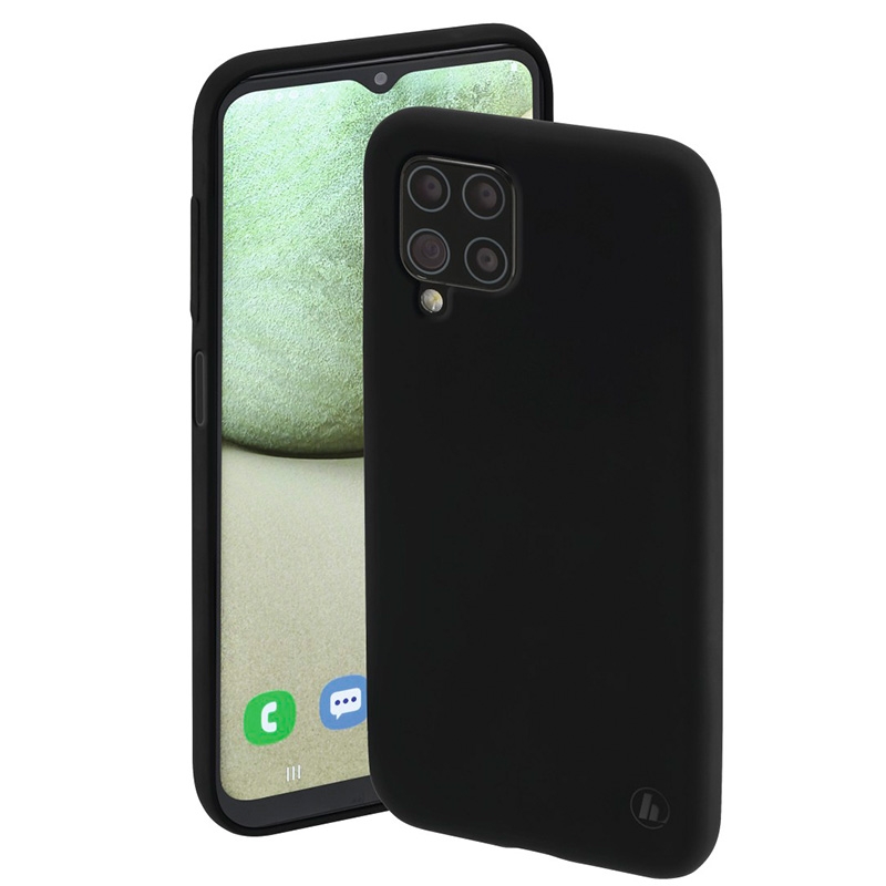 Hama Cover "Finest Feel" für Samsung Galaxy A12, Schwarz