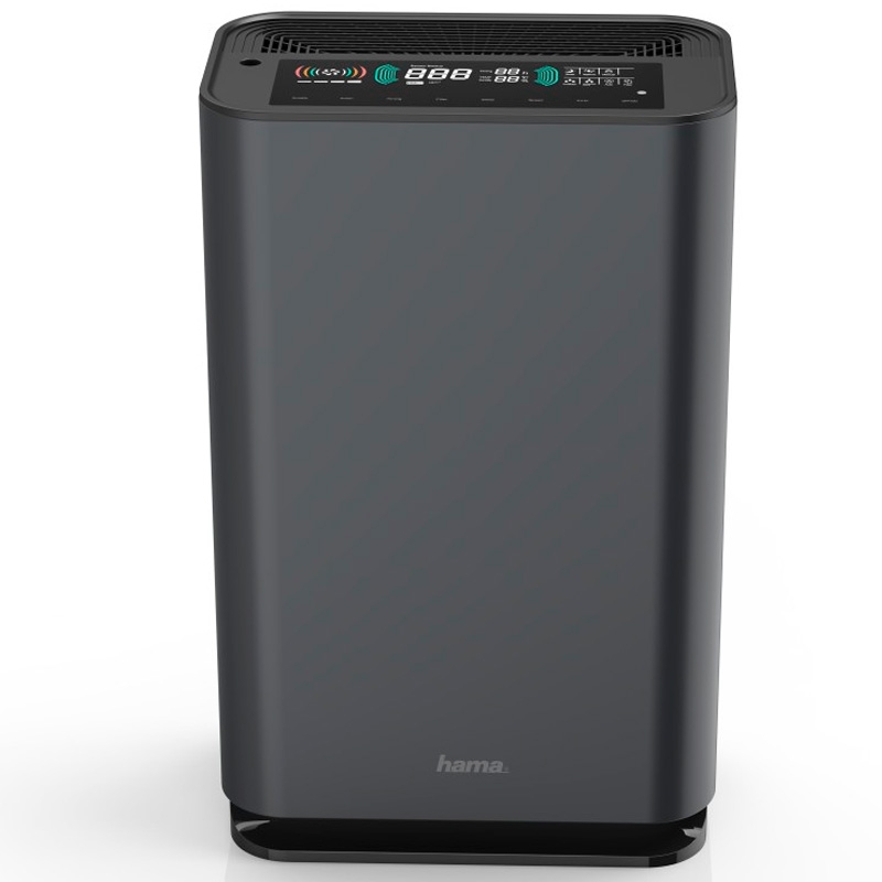 Hama 2in1-Luftreiniger und Luftbefeuchter mit 5-fach-Filter für Viren, Pollen et