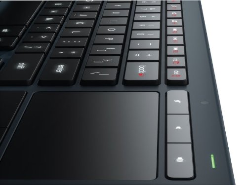 Logitech K830 Wireless Illuminated Living-Room Keyboard