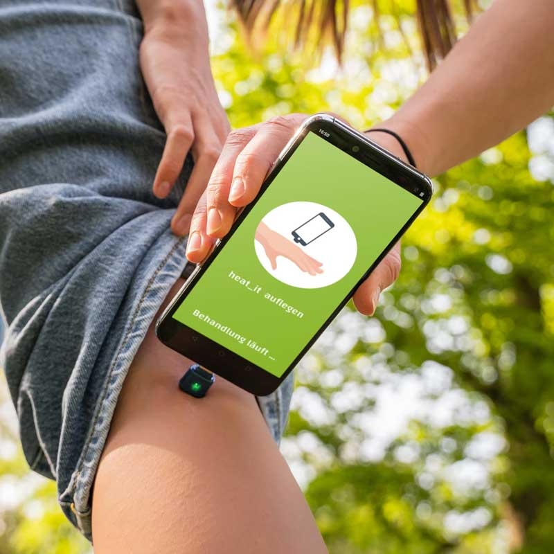 Heat It - Smarte Behandlung von Insektenstichen (für Android)