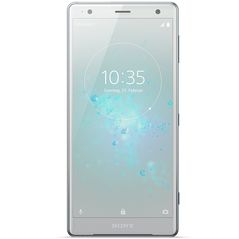 Sony Xperia XZ2 Dual-SIM Smartphone liquid silver