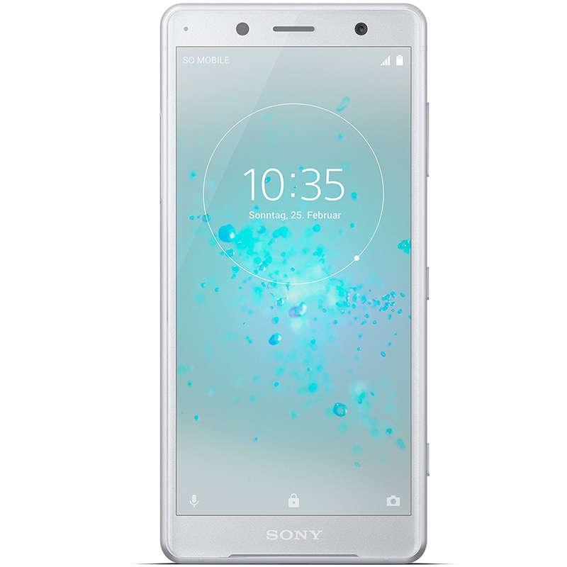 Sony Xperia XZ2 Compact Dual-SIM Smartphone white silver