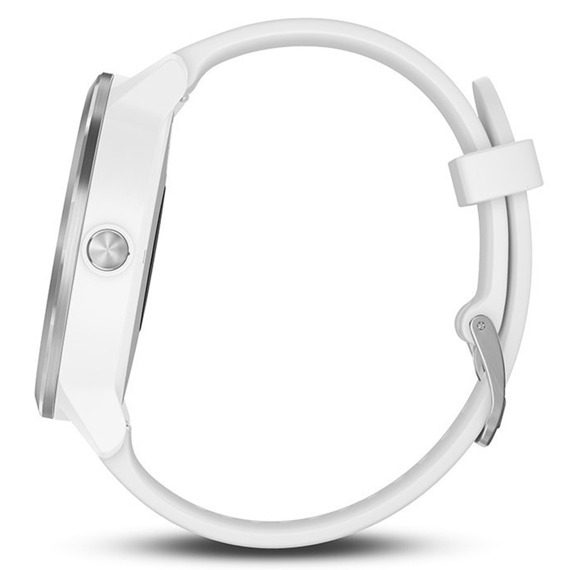 Garmin vívoactive 3 GPS-Fitness-Smartwatch Weiß/Silber